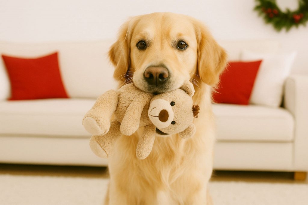 Plüschtier für hund