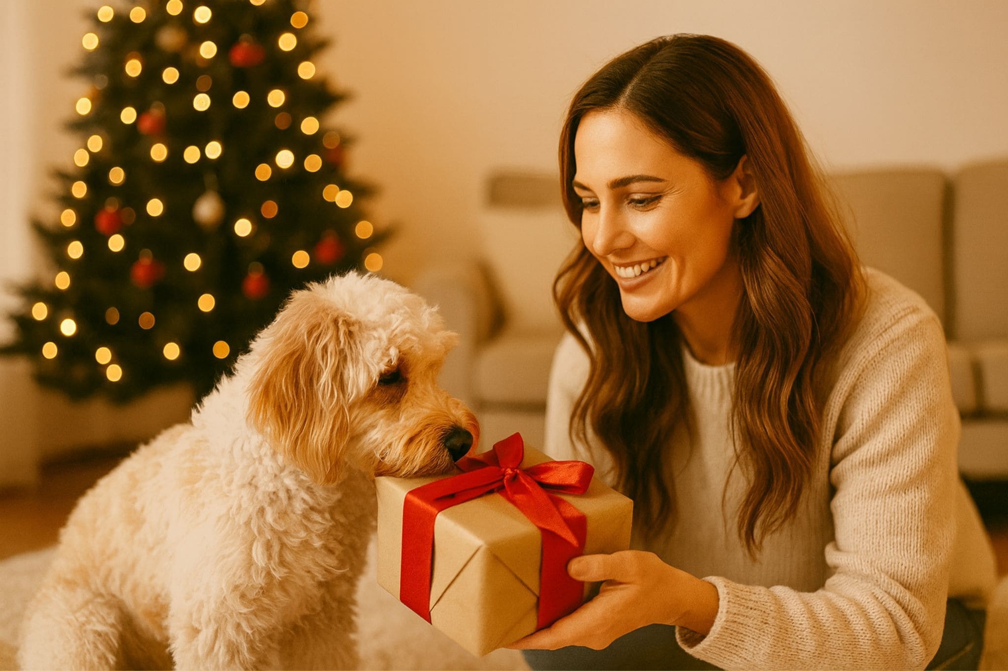 Weihnachtsgeschenke für Hunde