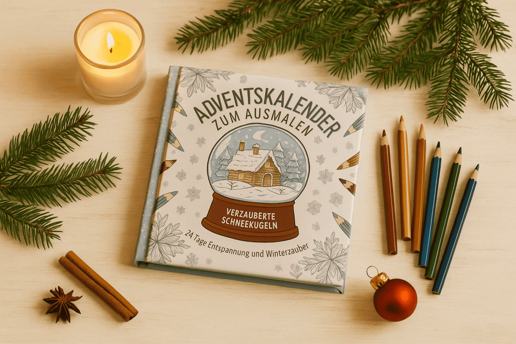 Malbuch für Advent